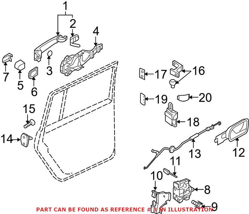 Audi VW A/C Line O-Ring (14.3x2.4) 7H0820898